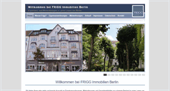 Desktop Screenshot of frigg-immobilien.de
